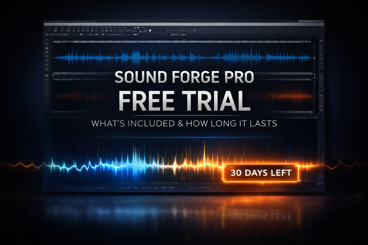 Sound Forge Pro Free Trial — What's Included and How Long It Lasts