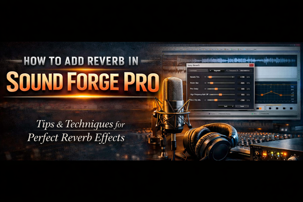 How to Add Reverb in Sound Forge Pro