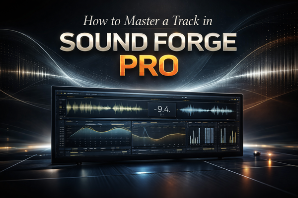 How to Master a Track in Sound Forge Pro